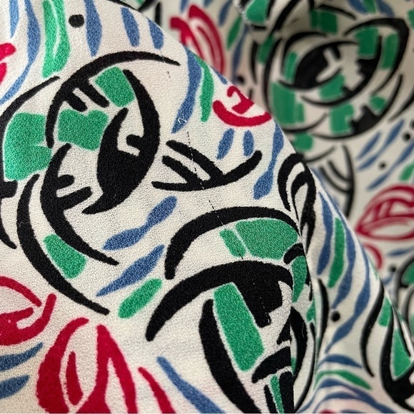 [S] Prada 2011 Resort Collection Sleeveless Midi Shift Dress White Multicoloured - Picture 10 of 13